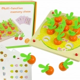 Leseno spominsko pexeso – sadje in zelenjava