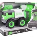 Vijačni smetarski avto na daljinsko upravljanje in preobrazbo v robota