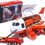 Gasilec tovorno letalo z avtomobilčki