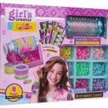 Komplet za izdelavo zapestnic s statvom in pripomočki