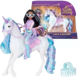Unicorn Academy Layla in samorog Glacier – igralni set z dodatki