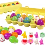 Velikonočna jajčka Fidget Toys 12 kos