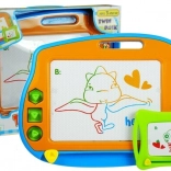 Magnetna risalna tabla Izginjevalec 2v1 za otroke