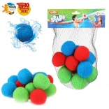 Večkrat uporabne tekstilne vodne krogle 5 cm, 12 kosov v mrežici