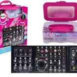 Ustvarjalni komplet za izdelavo zapestnic s privlački in perlami