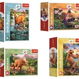 Minipuzzle Dinozavri s 54 Deli