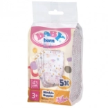 baby born plenice za punčke 43 cm (5 kosov)