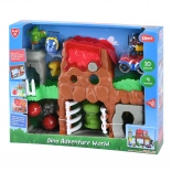 komplet pustolovski svet dinozavrov z zvoki in lučmi