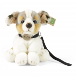 plišasti pes avstralski ovčar z povodcem 28 cm okolju prijazen