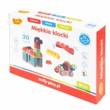 mehke gradbene kocke – set 20 kosov