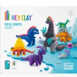 Hey Clay mega dinozavri – komplet lahke samostrjujoče mase