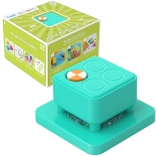 Nastavljiv otroški luknjač CADA – moder, 108 kosov