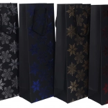 Darilna vrečka za steklenico Božič