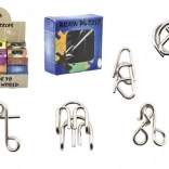 kovinska uganka mix v škatlici 5 × 5 cm