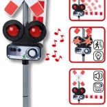 Železniške zapornice z lučjo in zvokom za otroke