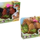 Interaktivni konj z zvoki in glavnikom 26 cm