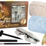 Arheološki komplet 2v1 – kristali in zakladi za otroke