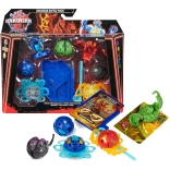 Bakugan Battle Pack Special Attack Nillious in Mantid + Bruiser, Octogan, Trox – bojni set s vrtečem