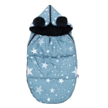 Luksuzen zimski zimski vreča New Baby zvezdice