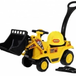 Otroški bager s čelado