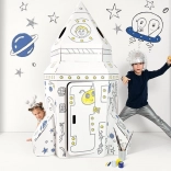 Velika kartonska vesoljska raketa