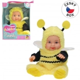 Punčka Živalca Čebelica 22,5 cm