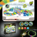 Dirkalna svetleča avtomobilska steza VARIABLE, 165 kosov