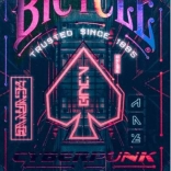 Karte Bicycle Cyberpunk Cyber City
