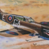 Model letala Curtiss P-40K Kittyhawk Mk. III 1/72