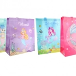 Darilna vrečka morska deklica plastična 32 × 36 × 12 cm