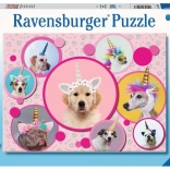 Ravensburger sestavljanka samorogasti psički