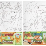 Slikanje po številkah - Dinosavri