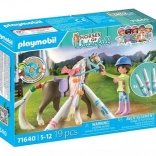 Kreativni set s konjem in flomastri Horses of Waterfall