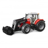 Traktor Bruder Massey Ferguson 7624 s čelnim nakladačem