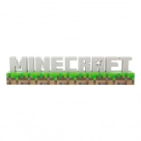 LED svetilka MINECRAFT logotip na baterije