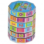 Matematični valj – izobraževalna logična uganka s številkami in simboli