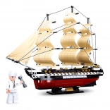 Sluban Model Bricks M38-B0836 Fregata USS Constitution jadrnica vojna ladja