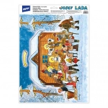 Okenske folije božič Josef Lada