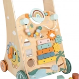 Leseni otroški hoduljček Safari