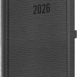 Dnevni dnevnik Rivoli 2026 siva 15 x 21 cm