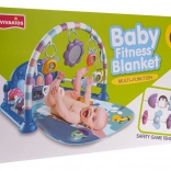 Interaktivna igralna podloga za dojenčke s klavirjem in dodatki