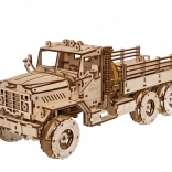 Lesena 3D mehanska sestavljanka UGEARS tovorni avto Cargo