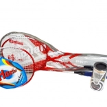badmintonski komplet z žogicami v etuiju
