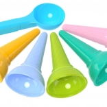 Komplet barvnih modelčkov za sladoledne kornete z zajemalko