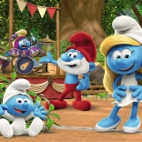 Sestavljanka Smrketa in Smrkci za otroke