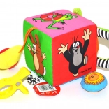 Tekstilna večnamenska kocka s Krtkom