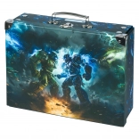 Zložljivi šolski kovček Roboti