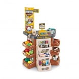 Otroški supermarket s svetlobnimi in zvočnimi učinki 53 × 34 × 79 cm