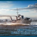 Plastični model ladje HMS Hotspur (1941) – rušilec razreda H