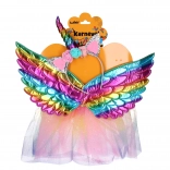 Pustni komplet samorog s krili in krilom